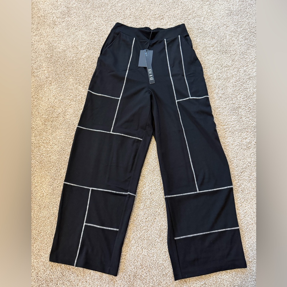 OZAI N KU SENECA PANTS, BLACK size XS NWT - Picture 4 of 5